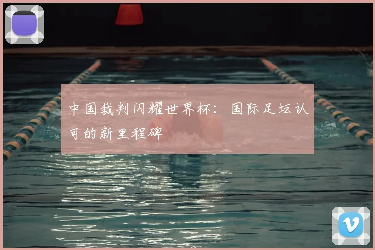 中国裁判闪耀世界杯：国际足坛认可的新里程碑